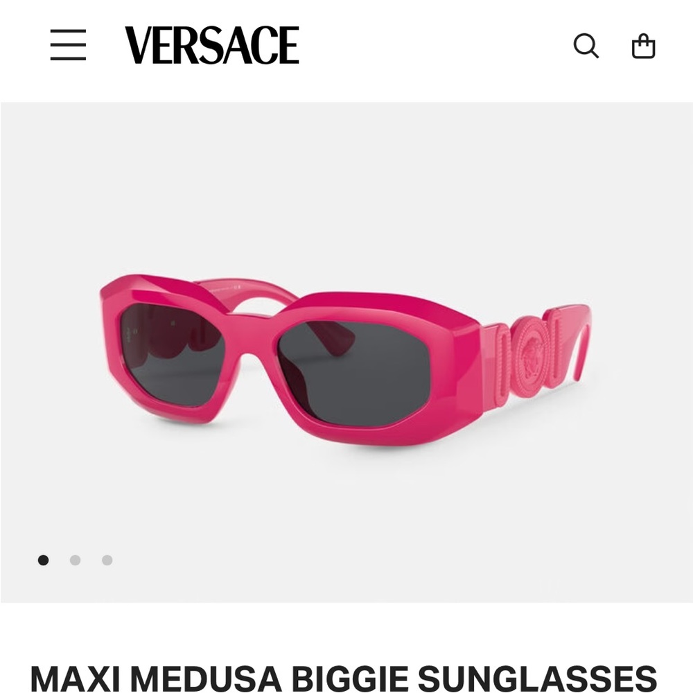 Versace Maxi Medusa Sunglasses